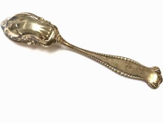 ANTIQUE ORNATE Sterling SILVER R Harris & Co Engraved ELEANOR 1912 SPOON 2