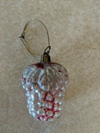 Antique German Christmas Feather Tree Ornament Berry/grapes