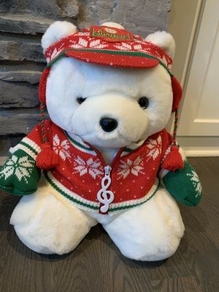 Dayton Hudson Vintage 1992 Christmas Santa Bear