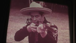 16mm The Cisco Kid " Choctaw Justice " Groundbreaking First Color Tv Series - - Rare