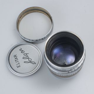 Soligor Elitar 1 Inch F/0.  95 Fast C Mount Lens As - Is Rare For Repair