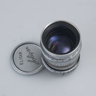 Soligor Elitar 1 inch f/0.  95 Fast C Mount Lens As - Is Rare for Repair 3
