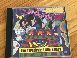 The Yardbirds: Little Games Cd 1996 Emi Jeff Beck Eric Clapton Jimmy Page Rare