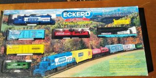 2001 Limited Edition Eckerd Savings Express Ho Scale Train Collector Set - Rare