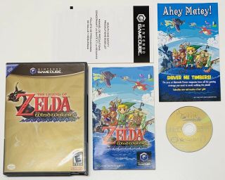 The Legend Of Zelda: The Wind Waker (gamecube,  2003) For Rental Use Only Rare