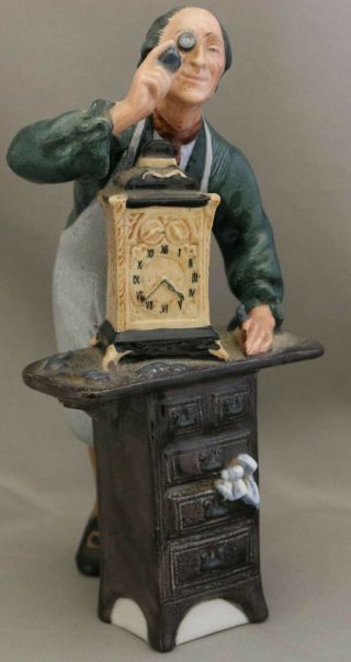 Royal Doulton Figurine - " The Clockmaker " - Hn2279 - Rare Character Figure