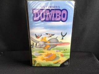 Dumbo,  Vhs Tape,  Black Diamond Classic 24v Rare Early Edition Black Case