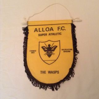 Alloa Athletic Fc Rare Large Size 1970 