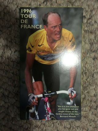 1996 Tour De France (vhs) Bjarne Riis (rare) 145 Minutes - Fast Shipper