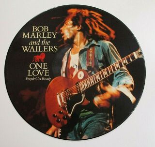 Bob Marley - One Love 12 " Vinyl Rare 1984 Uk Picture Disc Single