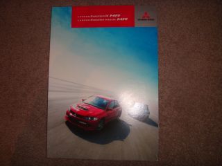 2006 Mitsubishi Lancer Evolution Ix Mr Japan Jdm Prestige Rare Brochure