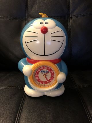 Doraemon Talking Alarm Clock Vintage Japan Rare Fully Functional Large
