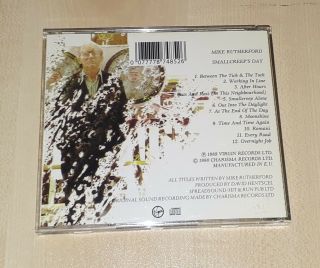 Mike Rutherford - Smallcreep ' s Day - CD - 1989 CASCD 1149 Virgin (Genesis/Rare) 3