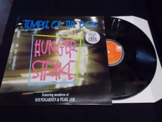 TEMPLE OF THE DOG - HUNGER STRIKE 1992 A&M AMY 0091 RARE 12 