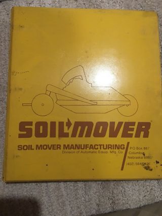 1960’s 70’s Soil Mover Brochure Rare Construction Machine 90e 625 75 21 Scraper