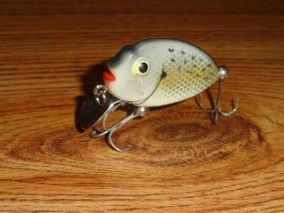 VINTAGE FISHING LURE HEDDON TINY PUNKINSEED SERIES 380 CRAPPIE SCALE C.  1955 - 78 2