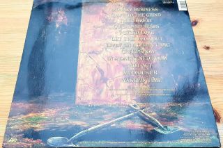 SKID ROW Slave To The Grind RARE UK 1991 Vinyl LP Album Atlantic WX423 3