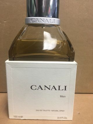 Authentic & Rare Canali By Canali For Men Eau De Toilette Spray 3.  4 Oz 100 Ml