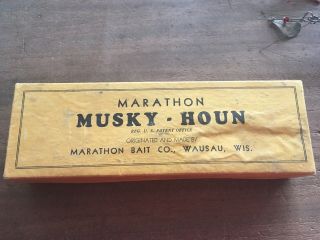 Marathon Bait Co Musky - Houn Spinner Vintage Fishing Lure