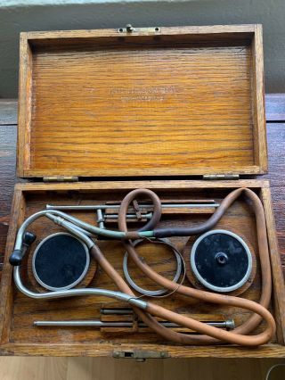 Antique G.  P.  Pilling & Son Co.  Stethoscope 103