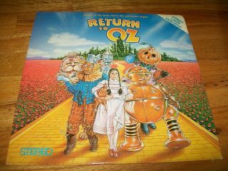 Return To Oz Laserdisc Ld Ultra Rare Sequel To Wizard Of Oz
