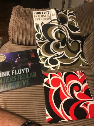 Pink Floyd - Interstellar Overdrive - Rsd 2017 N/mint With Rare Psych Poster