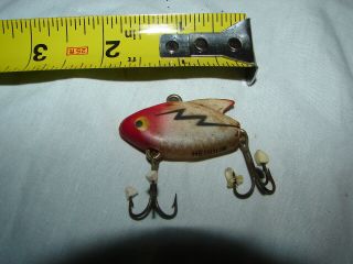 Vintage Fishing Lure Heddon Sonic Mini Miniature Fish Sporting