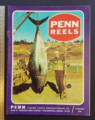 Penn Reels Cat.  No.  33a Colour (ref - R1246)