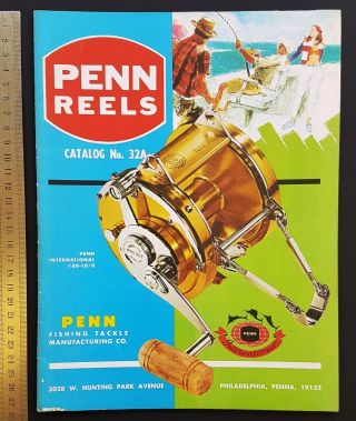 Penn Reels Cat.  No.  32a Colour (ref - R1245)