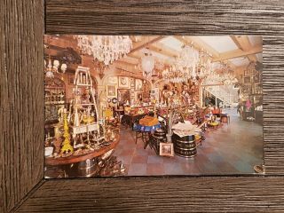 Disneyland Rare One Of A Kind Shop Vintage Post Card