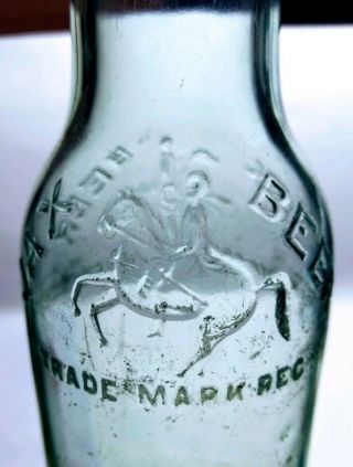 1933 Jax Beer Bottle Orleans Louisiana Rare Jackson Brewing