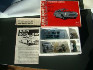 Very Rare Strombecker Aston Martin Db5 James Bond Unbuilt Boxed,
