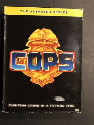 Cops The Animated Series Dvd Set Oop Shout Factory 4 Discs Box Set Rare