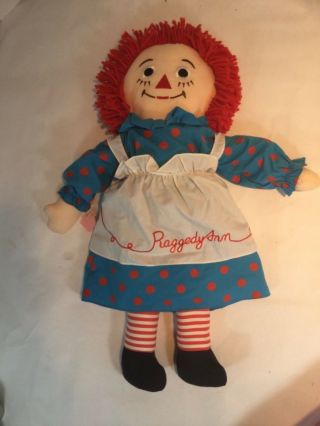 Vintage Applause 24” Raggedy Ann Doll By Johnny Gruelle Item 8458