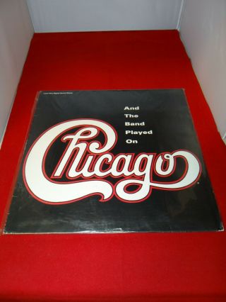 Chicago " And The Band Played On " Laserdisc - Very Rare Music -