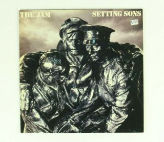 The Jam ‎ - Setting Sons Embossed 1st Press Uk 1979 Vinyl Record Lp Rare Mod Rock