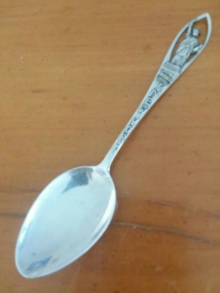 Vintage York City Sterling Silver Souvenir Spoon: Statue Of Liberty,  Nyc