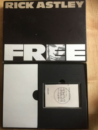 Rick Astley - Rare Promo Box Set - Video & 4 Track Cassette