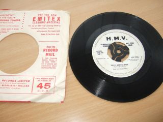 SOUL R&B DEMO 45 THE IMPRESSIONS IT ' S ALL RIGHT 1963 UK HMV DEMO VERY RARE G/VG, 2