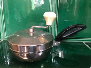 Art Deco Coffee Bean Roasting Machine Rare Early Stove Model Atomic Era