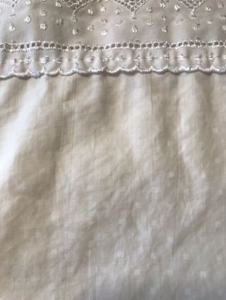 Charisma Standard Size Pillowcase Set Of 2 Lace Trim Rare 3