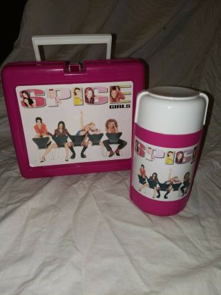Spice Girls Lunchbox And Thermos Rare Memorabilia