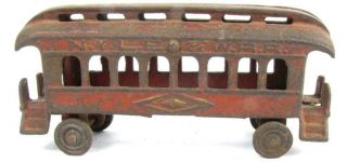 Shimer Antique Cast Iron Train N.  Y.  L.  E & W.  R.  R.  1899