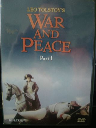 War And Peace (dvd) Disc 1 Leo Tolstoy 