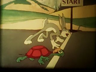 Rare 1947 Bugs Bunny Cartoon In Non Fading Anscochrome