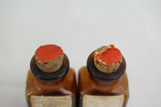 RARE Vintage Antique C.  E.  Jamieson & Co.  empty Poison Bottles 2.  5 