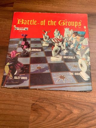 Battle Of The Groups - Rare 1960 Album - Imperials•isley Brothers & Others - End 305
