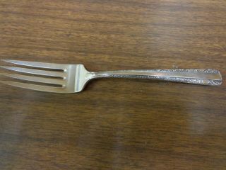 Towle Candlelight Sterling Silver Silverware Salad Fork 6 1/2 " No Monogram