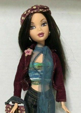 Barbie My Scene Day & Nite Nolee Doll Raven Hair Dressed Rare