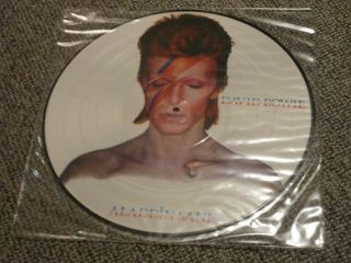 David Bowie - Aladdin Sane - Rare French Lp Picture Disc Repress - Mint/unplayed